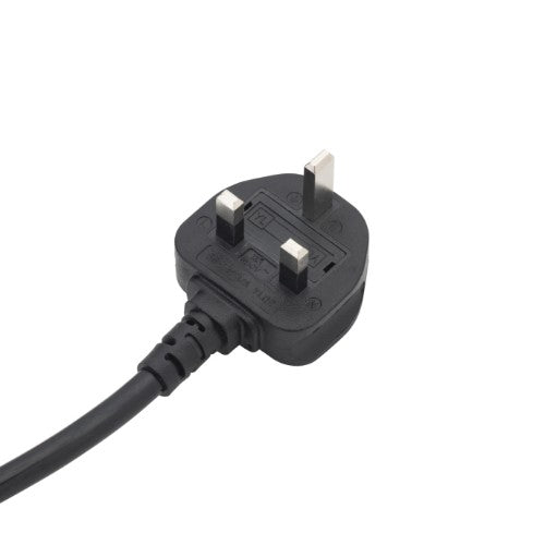 connektgear 2.5m UK Mains Power Splitter Cable - UK Plug to 2 x C13 Sockets