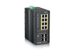 Zyxel RGS200-12P Managed L2 Gigabit Ethernet (10/100/1000) Power over Ethernet (PoE) Black