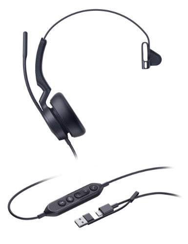 Yealink UH46 Mono Teams USB-C/A Headset