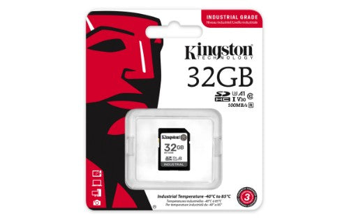Kingston Technology 32G SDHC Industrial pSLC