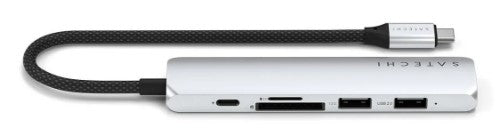 Satechi ST-P6SS interface hub USB Type-C 10000 Mbit/s Silver