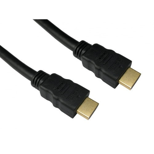 Cables Direct 1m High Speed HDMI with Ethernet Cable HDMI cable HDMI Type A (Standard) Black