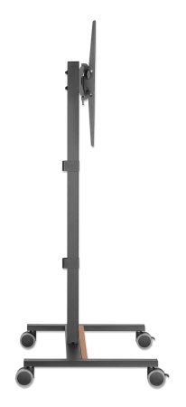 Manhattan Trolley Mount Stand for TV & Monitors, For screens: 34" to 55", VESA compatability: all between 200x200 to 400x400mm - check the dimensions of the four mounting holes on back of screen to ensure it fits, Max 35kg, Height-adjustable to four level