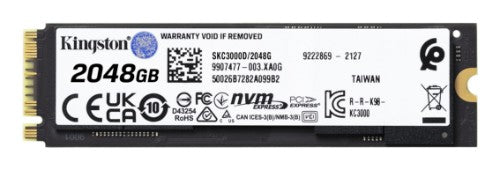 Kingston Technology 2048G KC3000 M.2 2280 NVMe SSD