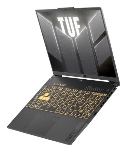 ASUS TUF Gaming A16 FA607NUQ-RL009W AMD Ryzen™ 7 170 Laptop 40.6 cm (16") WUXGA 16 GB DDR5-SDRAM 512 GB SSD NVIDIA GeForce RTX 4050 Wi-Fi 6 (802.11ax) Windows 11 Home Grey, Black
