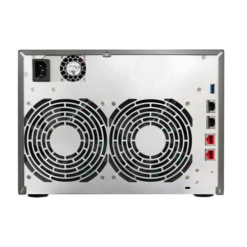Asustor Lockerstor 10 AS6510T NAS Tower Intel Atom® C3538 8 GB DDR4 0 TB ADM Black