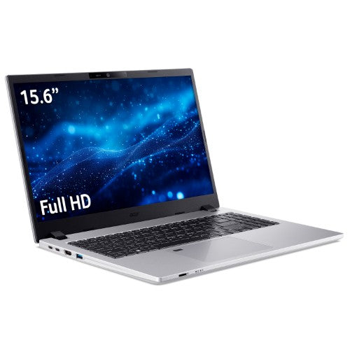 Acer TravelMate P2 (TMP215-55) - Intel Core 3, 8GB, 256GB SSD, 15.6" Full HD, Silver