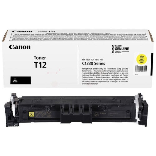 Canon 5095C006/T12 Toner cartridge yellow, 5.3K pages ISO/IEC 19752 for Canon X C 1333