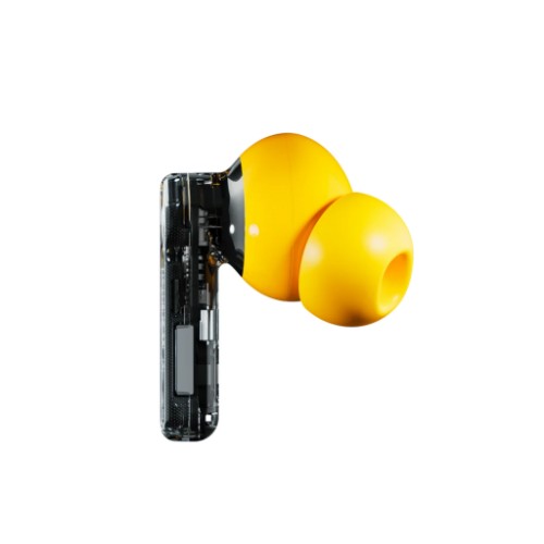 Nothing Ear (a) Headset True Wireless Stereo (TWS) In-ear Calls/Music USB Type-C Bluetooth Transparent, Yellow