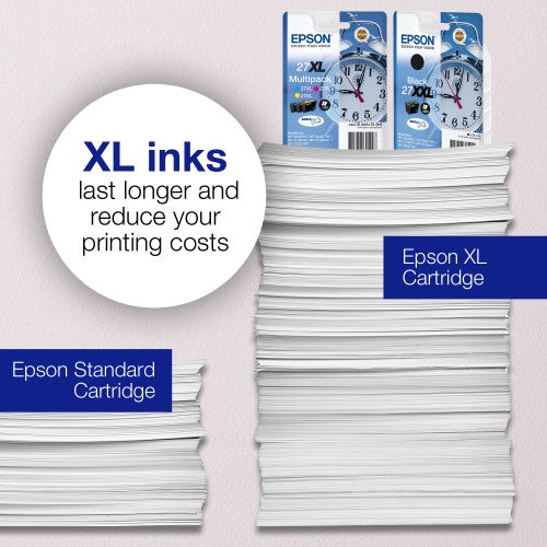 Epson C13T27034012/27 Ink cartridge magenta, 300 pages 3,6ml for Epson WF 3620