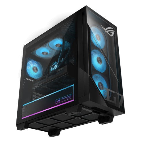 ASUS ROG G700 GM700TZ-R8700F040W AMD Ryzen™ 7 8700F 32 GB DDR5-SDRAM 1 TB SSD NVIDIA GeForce RTX 5070 Windows 11 Home Tower PC Black