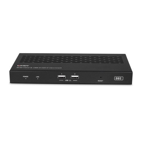 Lindy 4K30 HDMI and USB over IP System - Decoder