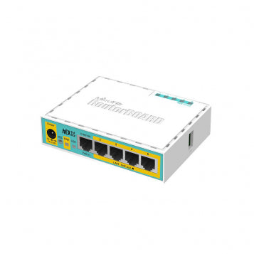 Mikrotik hEX PoE lite wired router Fast Ethernet White
