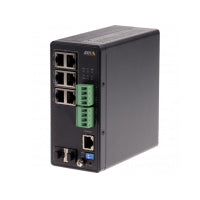 Axis 01633-001 network switch Managed Gigabit Ethernet (10/100/1000) Power over Ethernet (PoE) Black