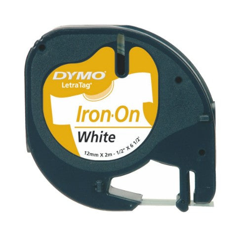 Dymo 18769/S0718850 DirectLabel-etikettes Iron-on 12mm x 2m for Dymo LetraTag