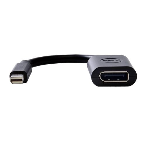 DELL 470-13627 video cable adapter 0.203 m 20-pin DisplayPort FM Apple mini-DisplayPort M Black