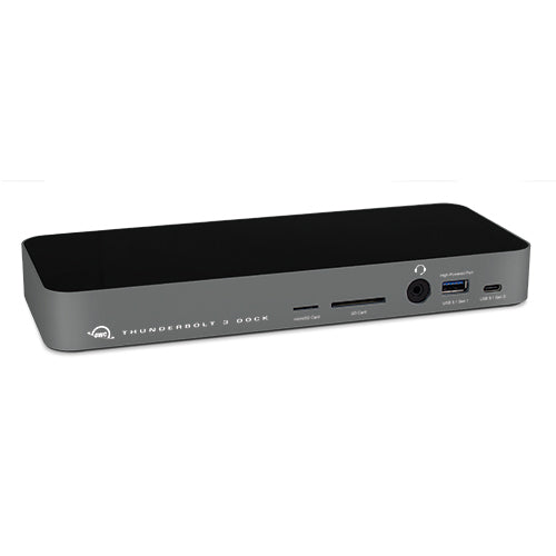 OWC OWCTB3DK14PSG laptop dock/port replicator Wired Thunderbolt 3 Grey