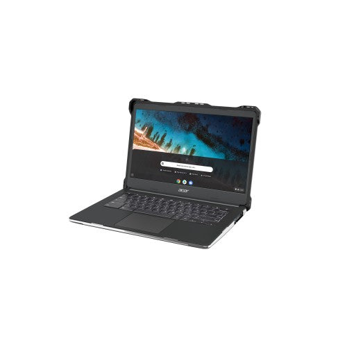 MAXCases Extreme Shell-L for Acer R752T Chromebook Spin 511 11" (Black/Clear)