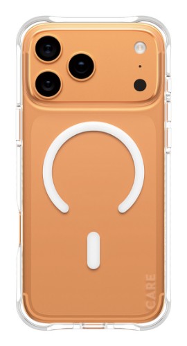 PanzerGlass CARE by ® Fashionable Case Samba Transparent w. White MagSafe iPhone 17 Pro Max