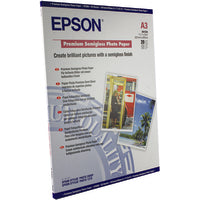 Epson Premium Semigloss Photo Paper, DIN A3, 251g/m², 20 Sheets