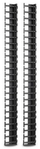APC NetShelter Cable Management, Vertical Cable Manager, for NetShelter SX 600mm Wide 48U, Set of 2, 107 x 2045 x 45 mm