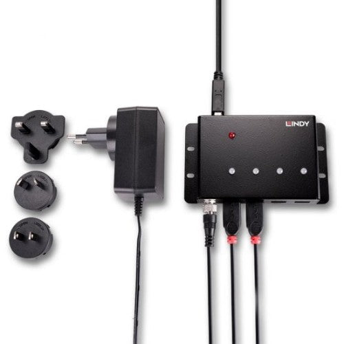 Lindy 4 Port USB 3.0 Metal Hub