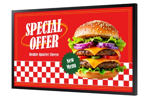 Samsung OH46DX Digital signage flat panel 116.8 cm (46") LCD Wi-Fi 3500 cd/m² Full HD Black Tizen 24/7