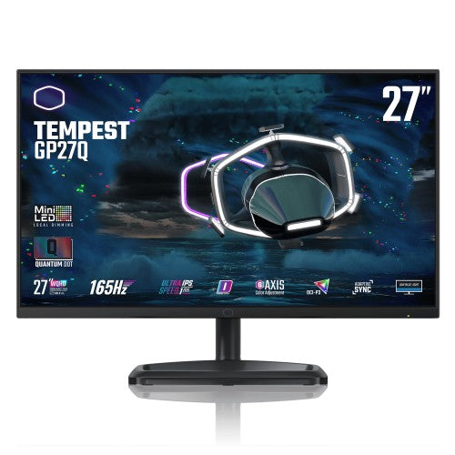Cooler Master Gaming Tempest GP27Q computer monitor 68.6 cm (27") 2560 x 1440 pixels Wide Quad HD LED Black