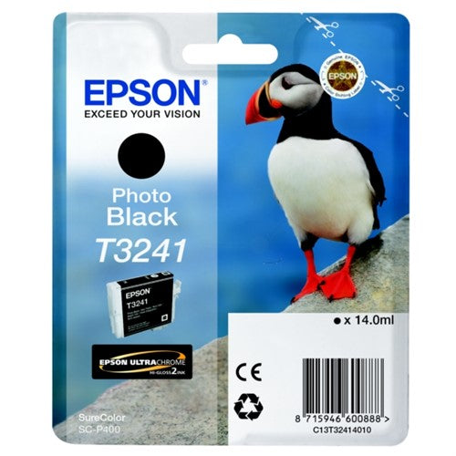Epson C13T32414010/T3241 Ink cartridge black, 4.2K pages 14ml for Epson SC-P 400