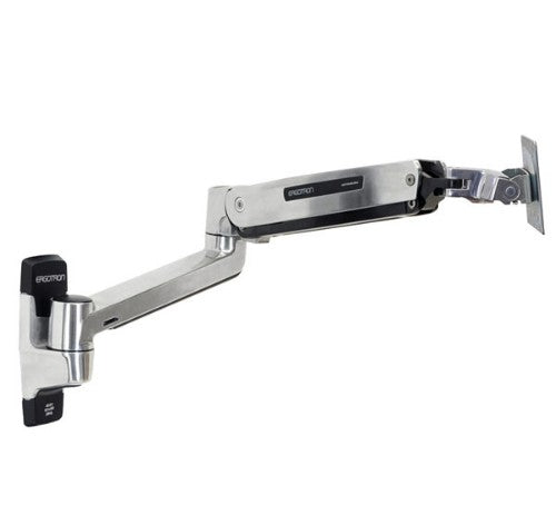 Ergotron LX HD Sit-Stand 116.8 cm (46") Silver Wall
