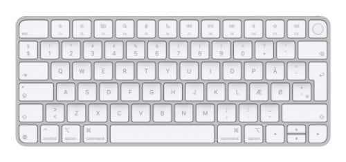 Apple Magic keyboard Universal USB + Bluetooth QWERTY Danish White