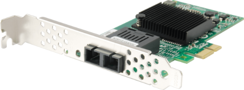 LevelOne Gigabit Fiber PCIe Network Card, 1 x SC Multi-Mode Fiber, Low Profile Bracket included