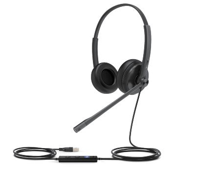 Yealink UH34 SE Stereo/Dual UC USB-A Headset Wired Head-band Calls/Music USB Type-A Black