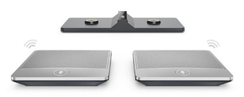 Yealink CPW90 Black, Silver Conference microphone