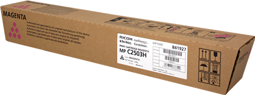 Ricoh 841927 Toner magenta, 9.5K pages ISO/IEC 19752 for Ricoh Aficio MP C 2003/2004