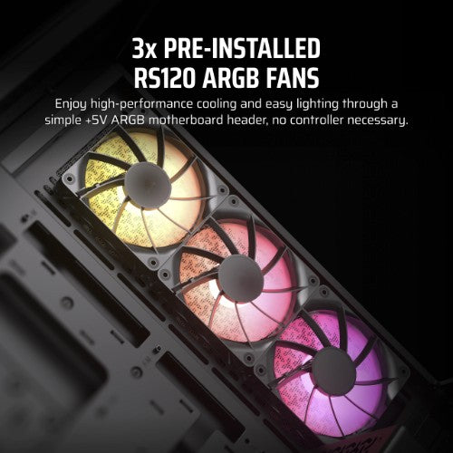 Corsair 3500X ARGB Midi Tower Black