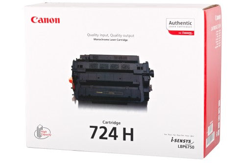 Canon 3482B002/724H Toner cartridge black, 12.5K pages ISO/IEC 19752 for Canon LBP-6750