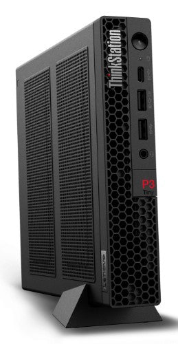 Lenovo ThinkStation P3 Tiny Intel® Core™ i7 i7-14700 16 GB DDR5-SDRAM 1 TB SSD NVIDIA T1000 Windows 11 Pro Mini PC Workstation Black