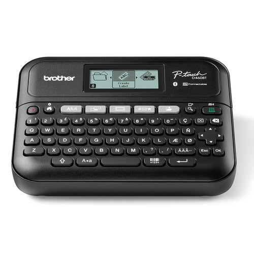 Brother PT-D460BTVP label printer Thermal transfer 180 x 180 DPI 30 mm/sec Wired & Wireless TZe Bluetooth QWERTY