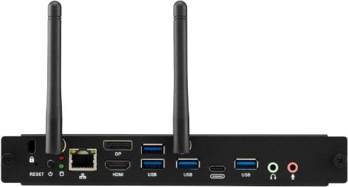 Viewsonic VPC35-W53-G1 PC/workstation Intel® Core™ i5 i5-1240P 8 GB DDR4-SDRAM 256 GB SSD Windows 11 Pro Slot-in PC Mini PC Black