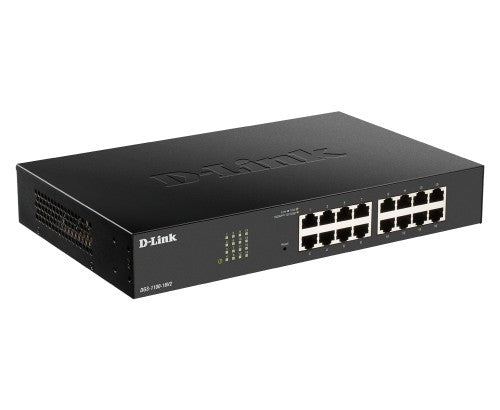 D-Link DGS-1100-24PV2 Managed L2 Gigabit Ethernet (10/100/1000) Power over Ethernet (PoE) Black