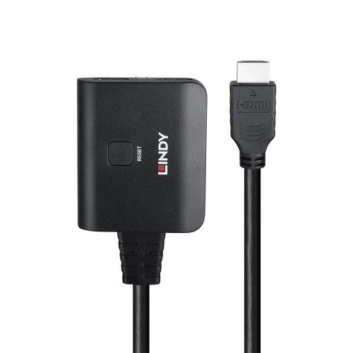 Lindy 2 Port HDMI 4K60 Splitter Cable