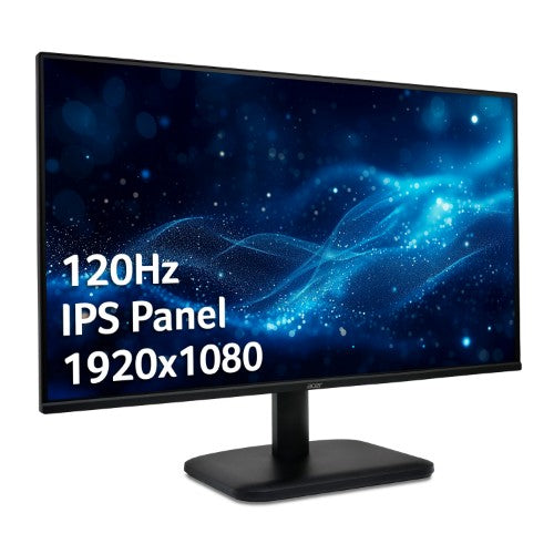 Acer EK1 EK251QG 24.5" - Full HD (1920x1080), IPS, 120Hz 1Ms, ZeroFrame, VGA, HDMI Monitor