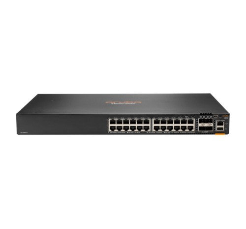 HPE Aruba Networking Aruba 6200F 24G 4SFP+ Managed L3 Gigabit Ethernet (10/100/1000) 1U Black