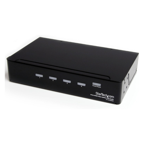 StarTech.com 4-port HDMI splitter and signal amplifier