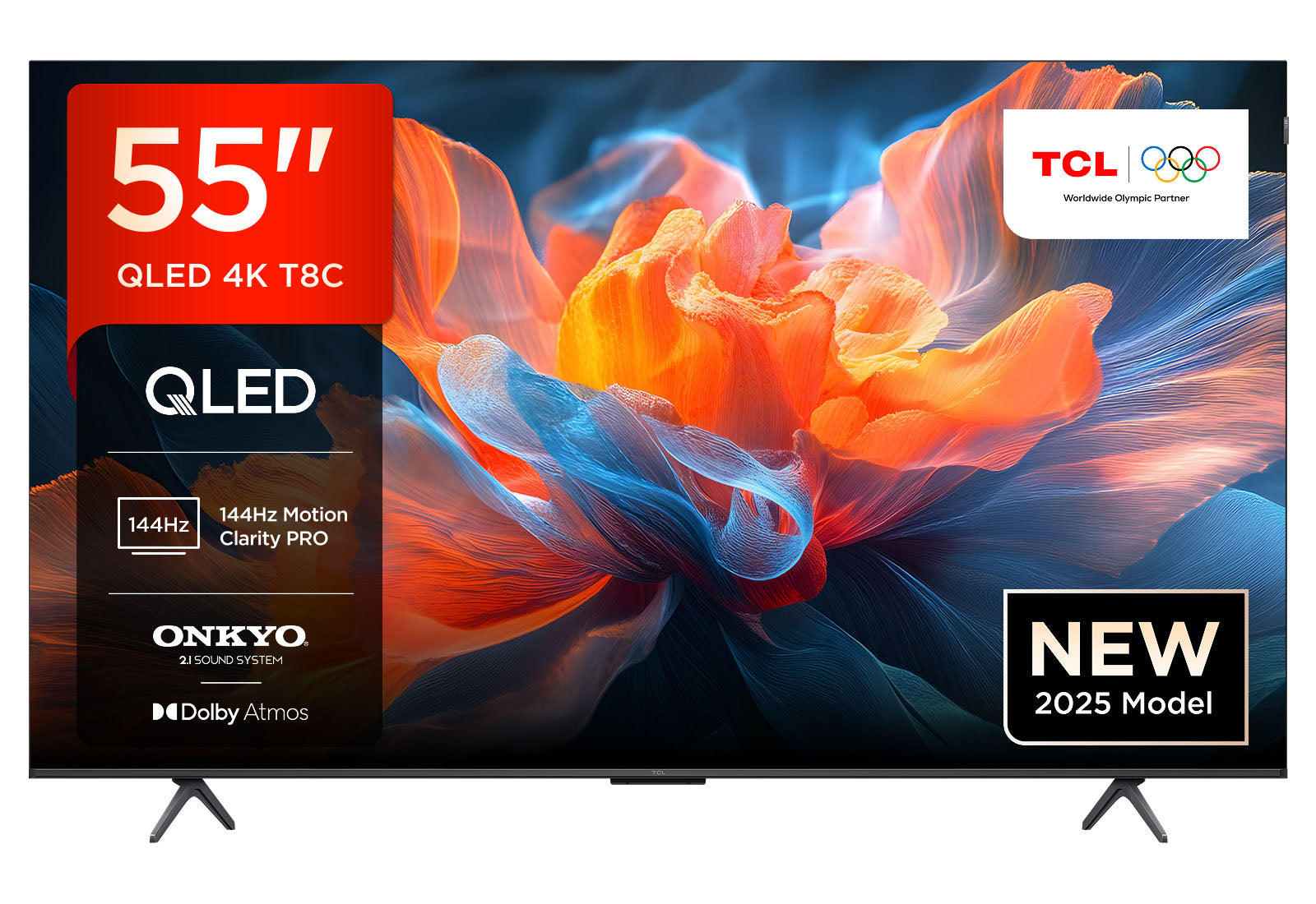 TCL 55" T8C QLED 4K Ultra HD Smart TV | 55T8C