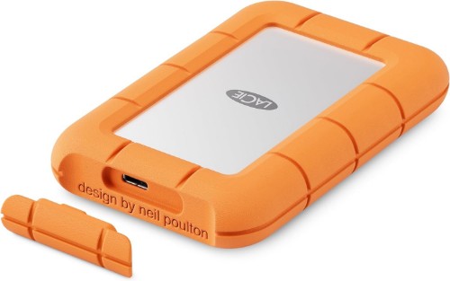 LaCie STMF1000400 external solid state drive 1 TB Grey, Orange