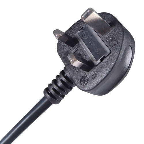 connektgear 1.8m UK Mains Power Cable UK Plug to C13 Socket