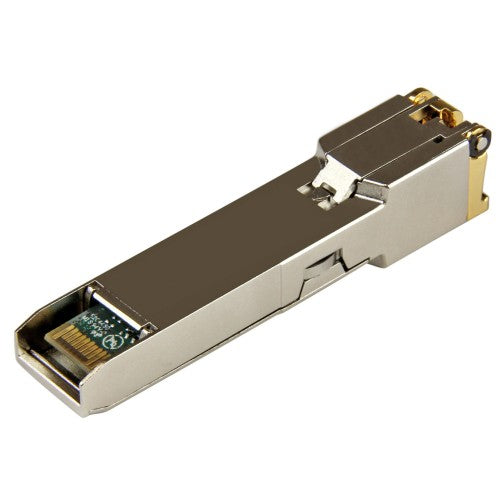 StarTech.com Brocade BRSFP-1GECOPR Compatible SFP Module - 1000BASE-T - SFP to RJ45 Cat6/Cat5e - 1GE Gigabit Ethernet SFP - RJ-45 100m