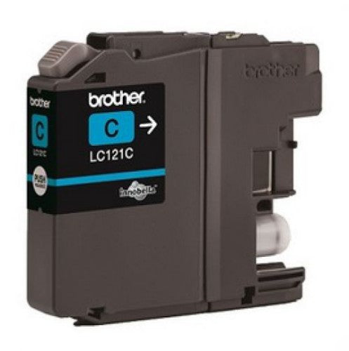 Brother LC-121C Ink cartridge cyan, 300 pages ISO/IEC 24711 3.9ml for Brother DCP-J 132/MFC-J 285